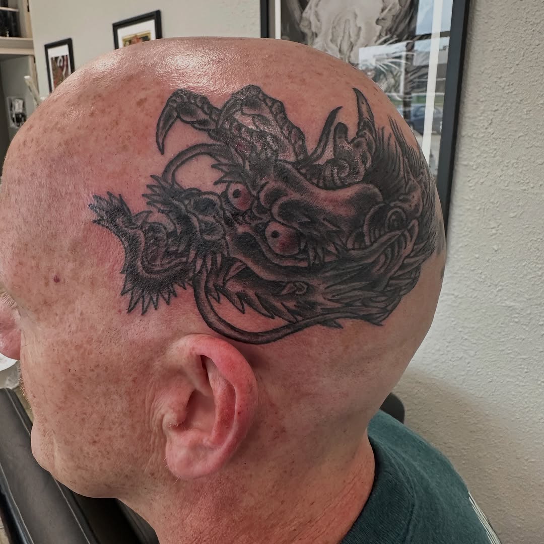 Tattoo by @asmth_ — japanese_irezumi, black_and_grey