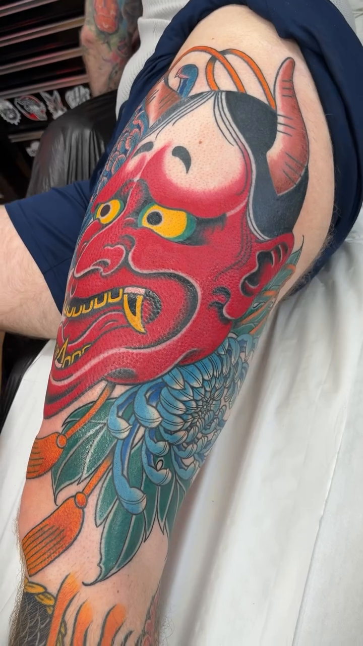 Tattoo by @franztattooist — japanese_irezumi