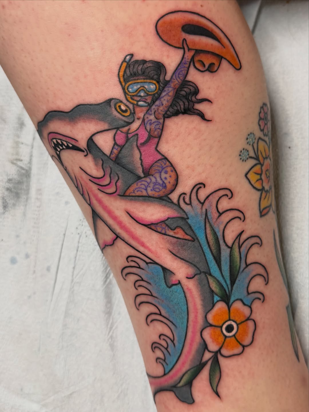 Tattoo by @taylormade_tst — american_traditional, new_school