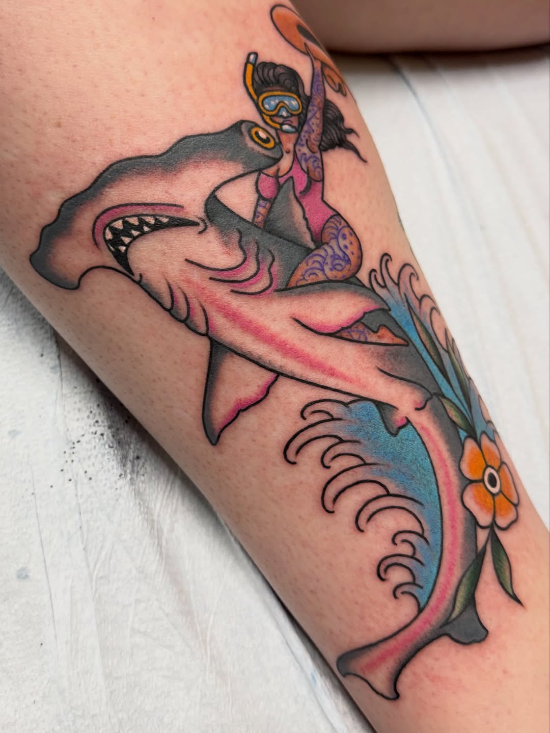 Tattoo by @taylormade_tst — american_traditional, neo_traditional