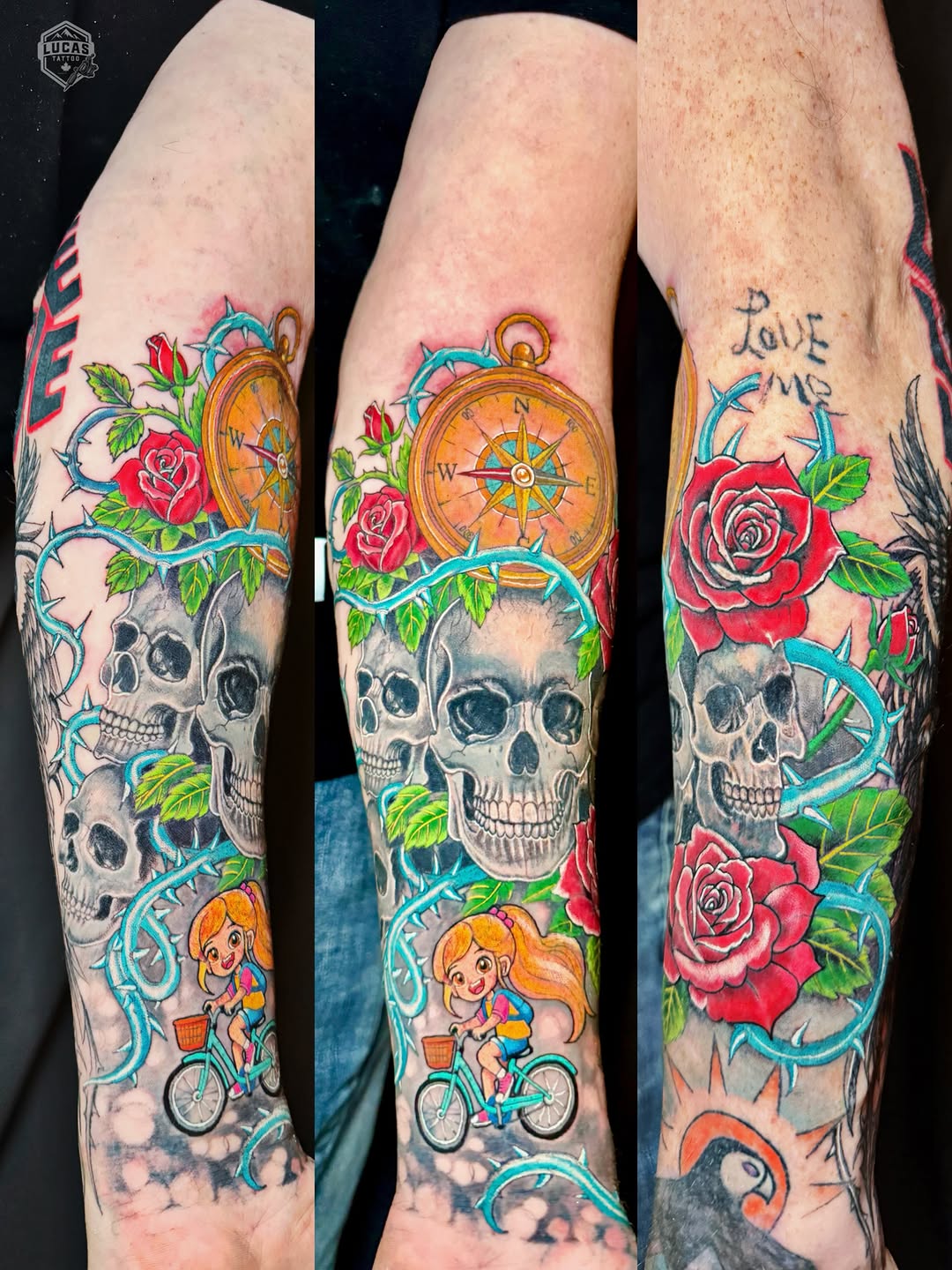 Tattoo by @lucastattoo.ca โ new_school, realism