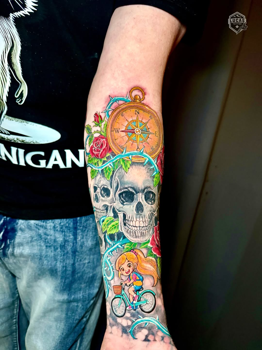 Tattoo by @lucastattoo.ca โ realism, new_school