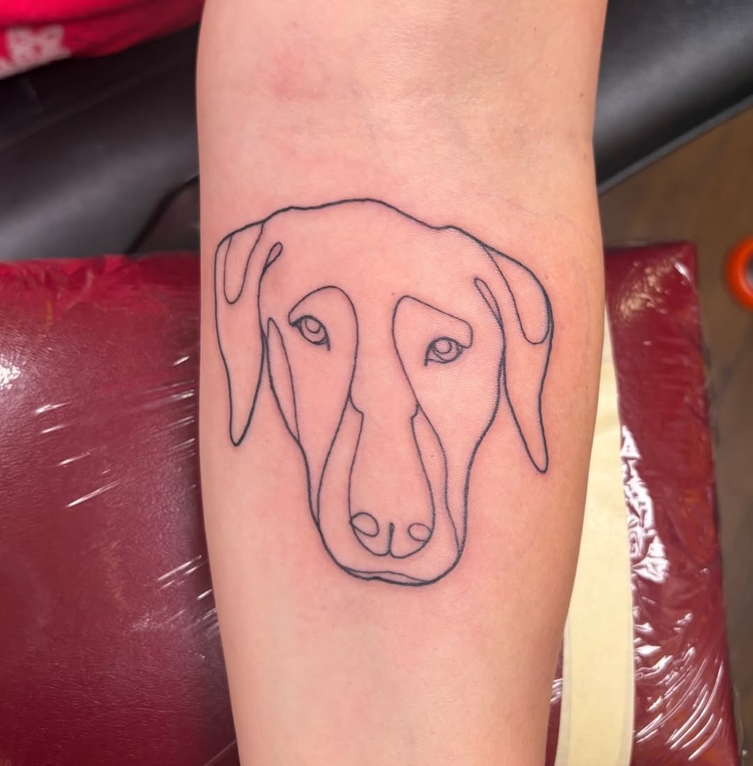 Tattoo by @danny335tattoos โ fine_line