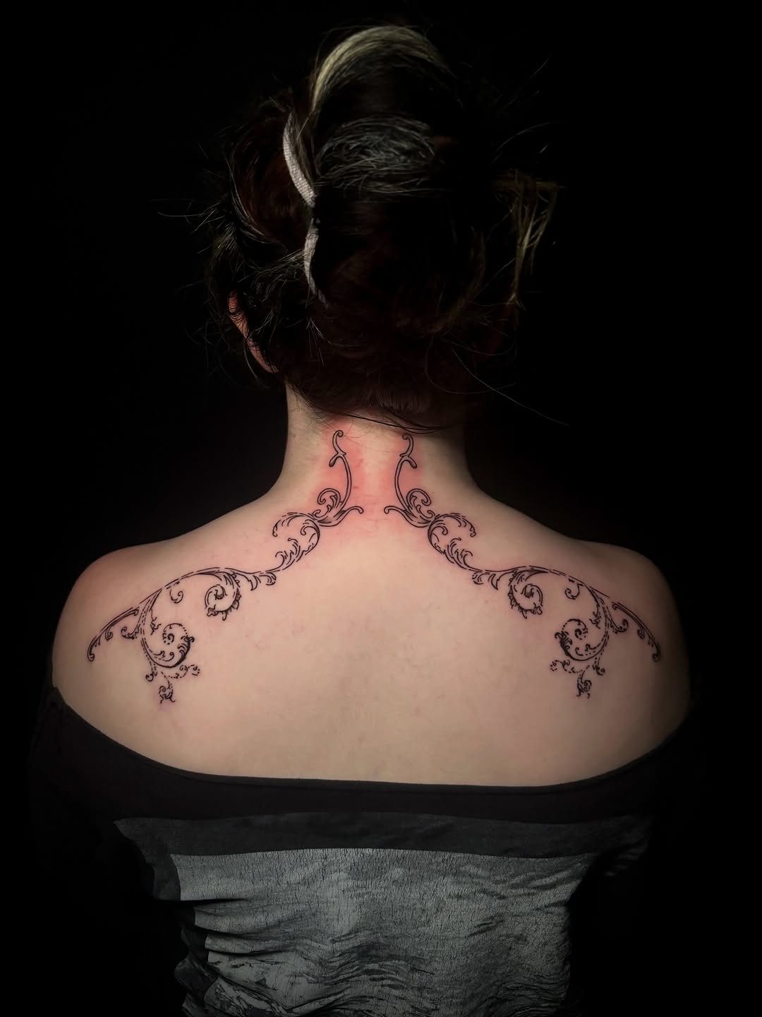 Tattoo by @moonee.ink — ornamental, fine_line