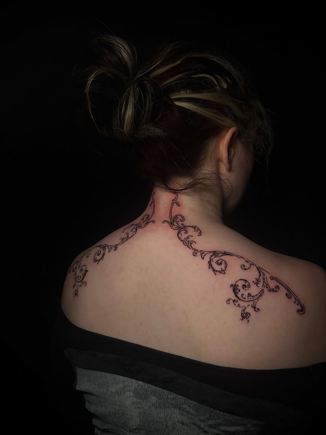 Tattoo by @moonee.ink — ornamental, fine_line