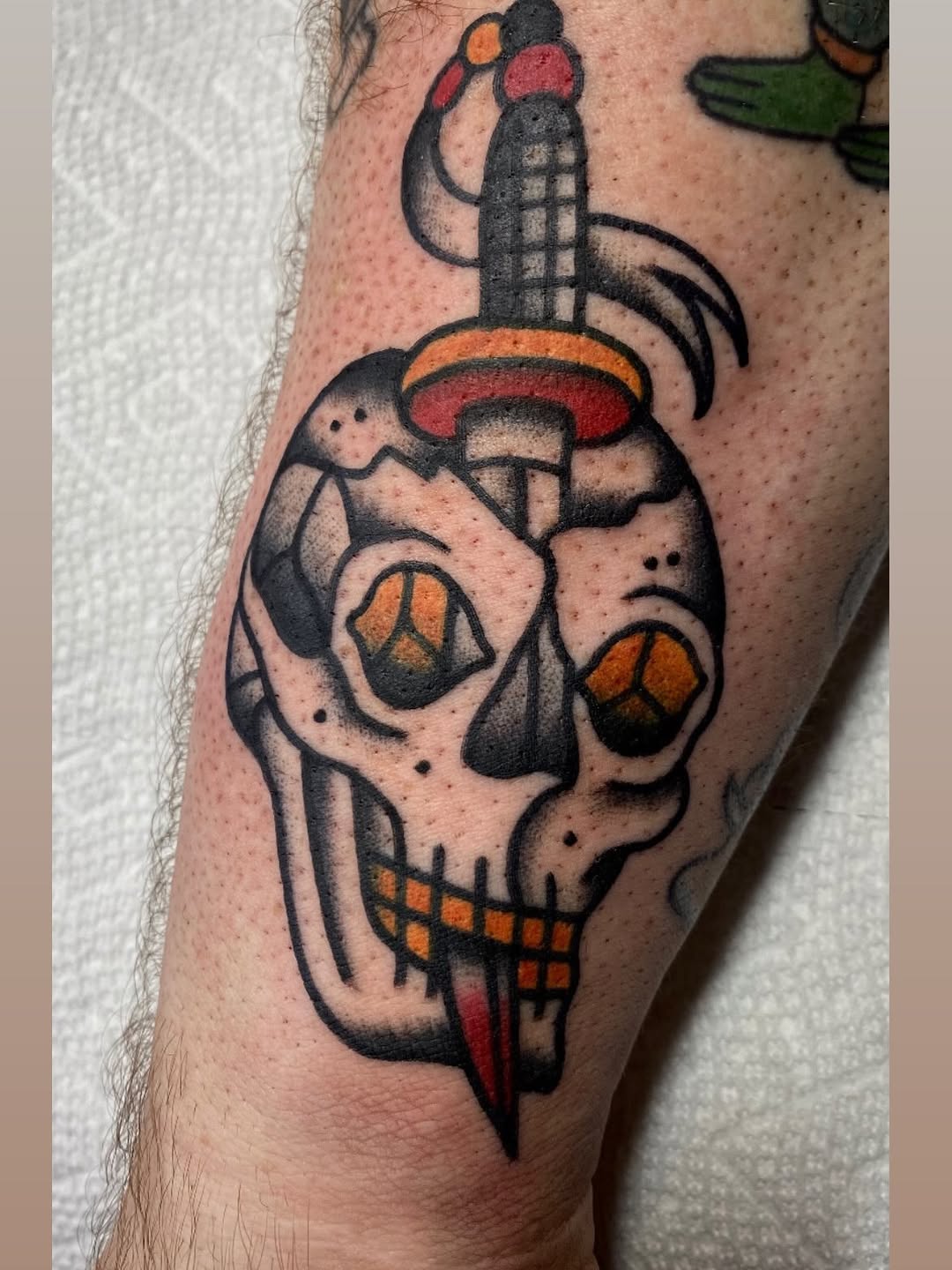 Tattoo by @snakedaggerose — american_traditional