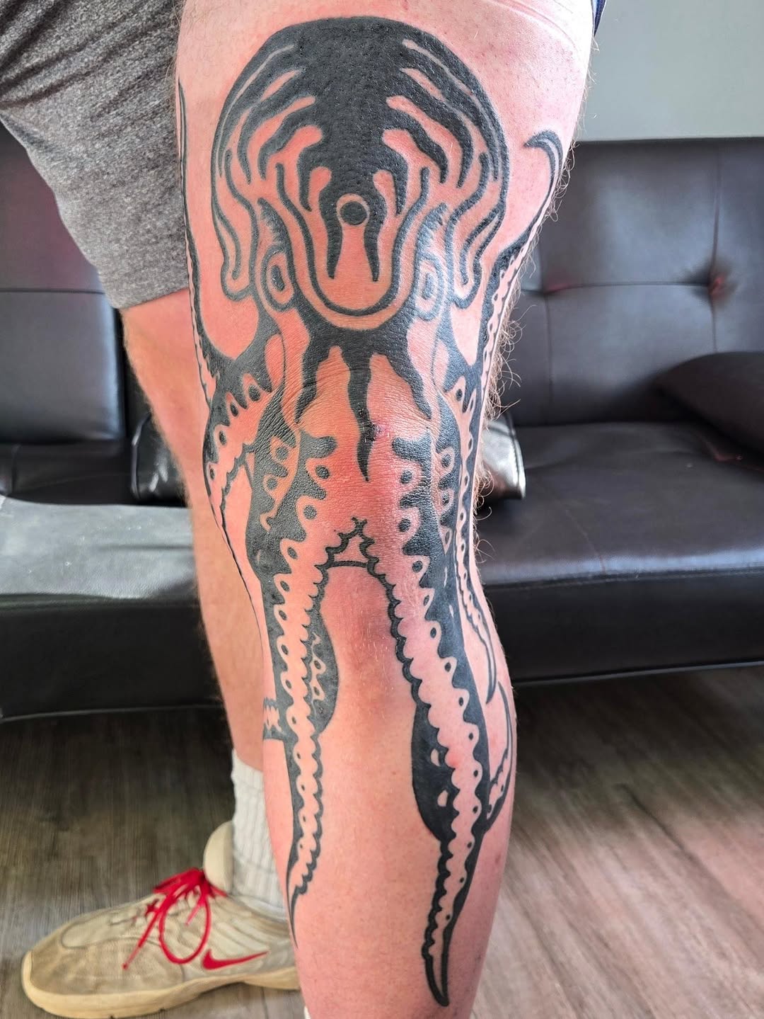 Tattoo by @beardsley_tattoos — blackwork, tribal