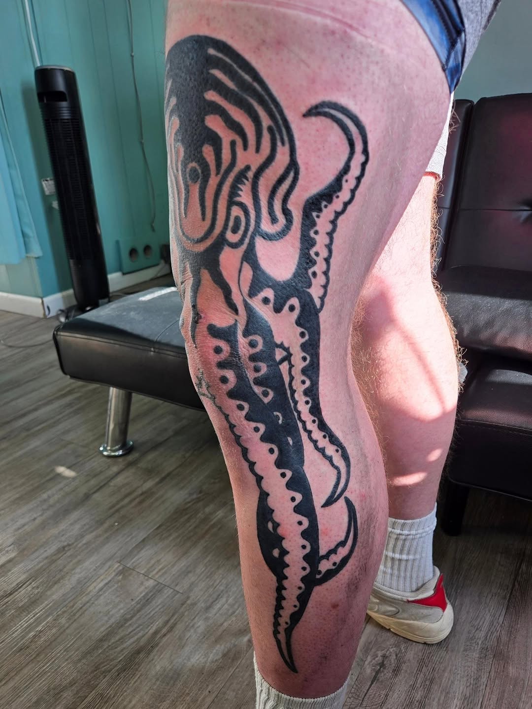 Tattoo by @beardsley_tattoos — blackwork