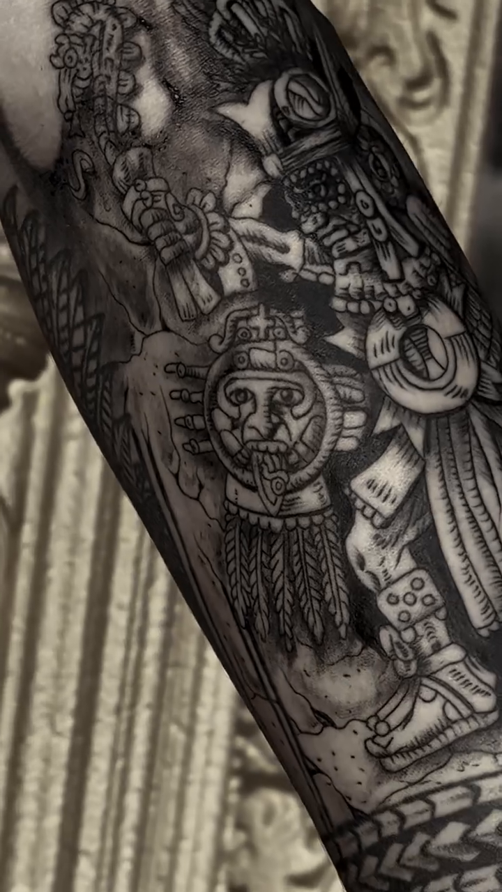 Tattoo by @dzulmaster — black_and_grey, realism