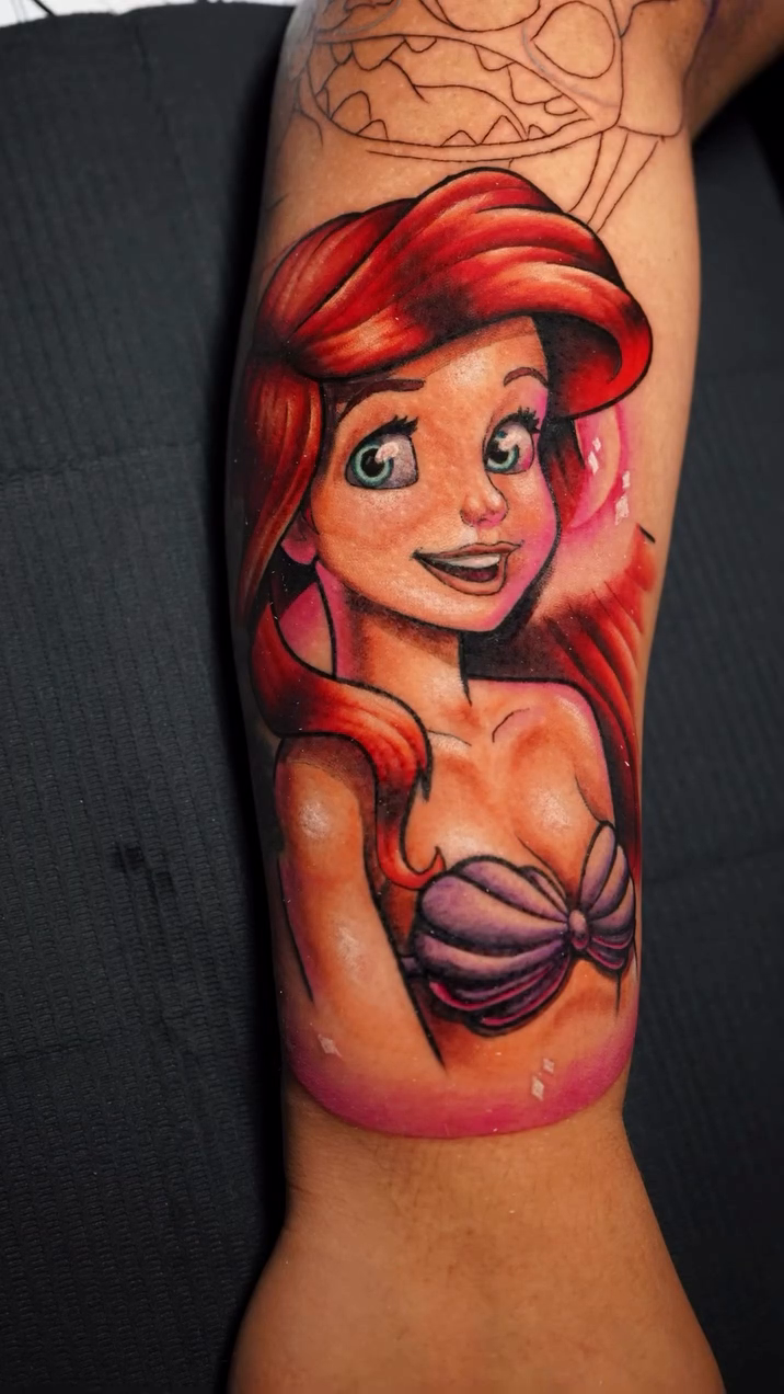 Tattoo by @killianursu — realism, anime
