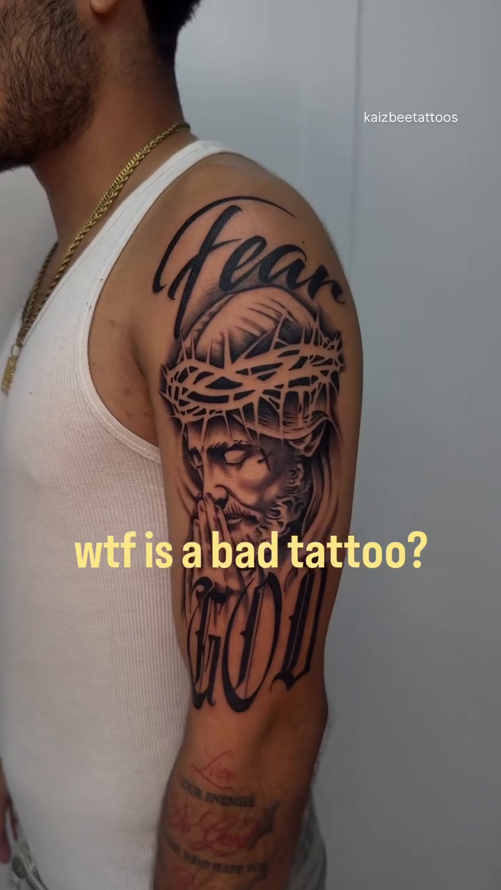 Tattoo by @kaizbeetattoos β black_and_grey, realism