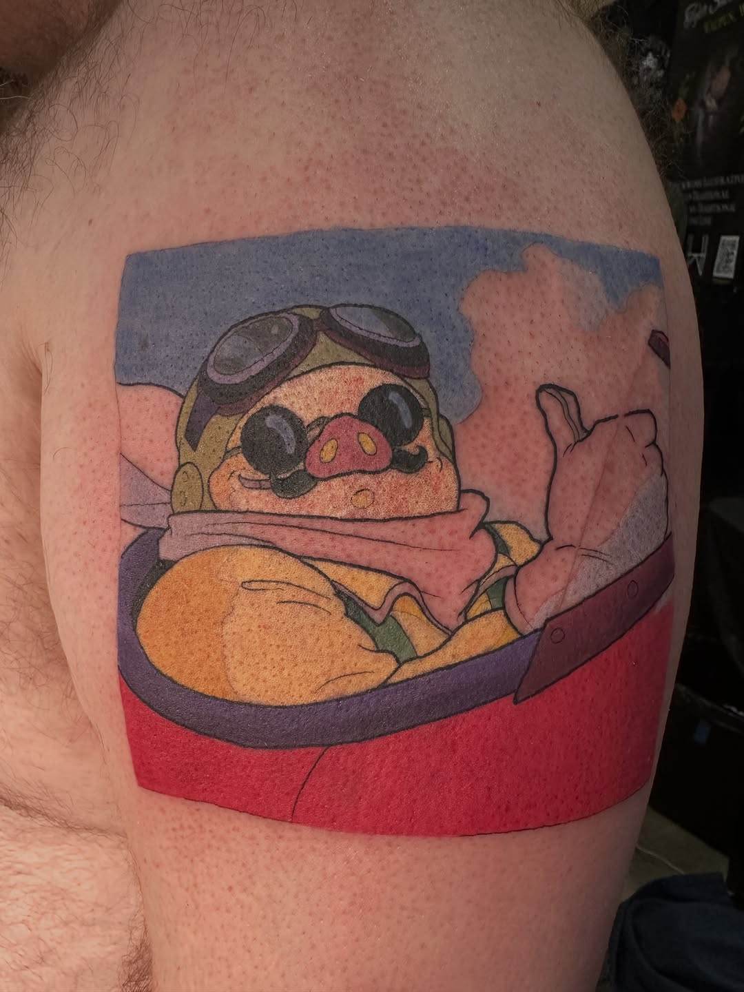 Tattoo by @leethemillennial — new_school, anime