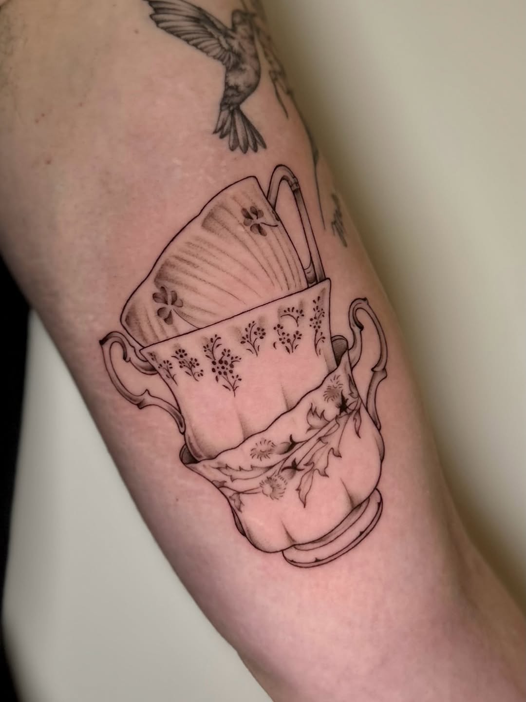 Tattoo by @bycristaliana — fine_line, black_and_grey
