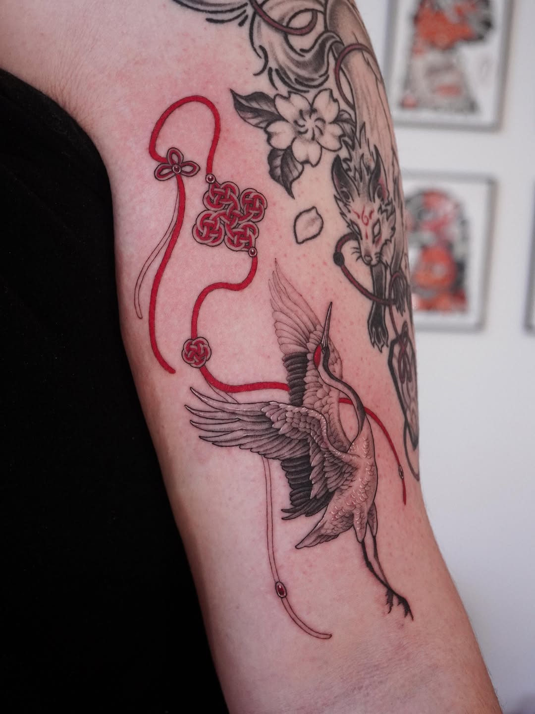 Tattoo by @153cm_tattoo — japanese_irezumi, fine_line