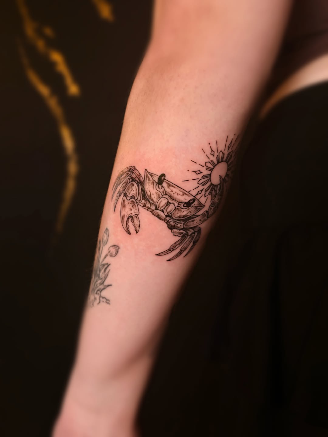 Tattoo by @nickel.95 — black_and_grey, realism