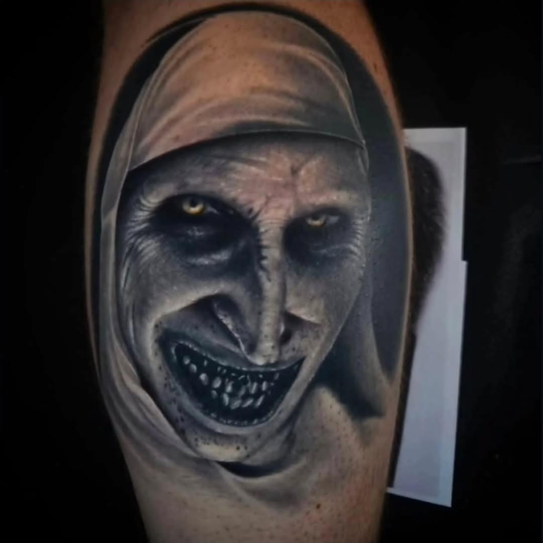 Tattoo by @ericbadantattoos โ realism, dark_realism