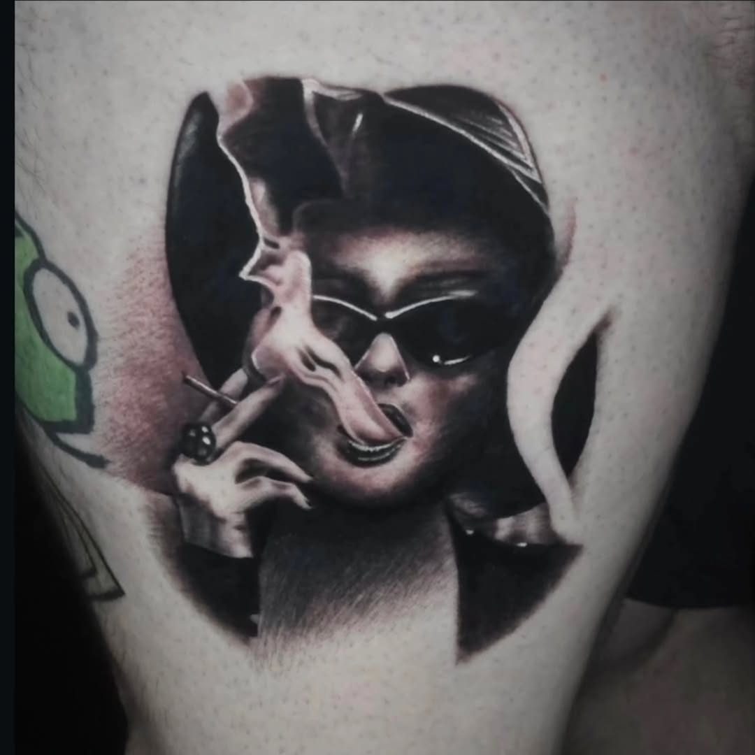 Tattoo by @ericbadantattoos โ realism, black_and_grey