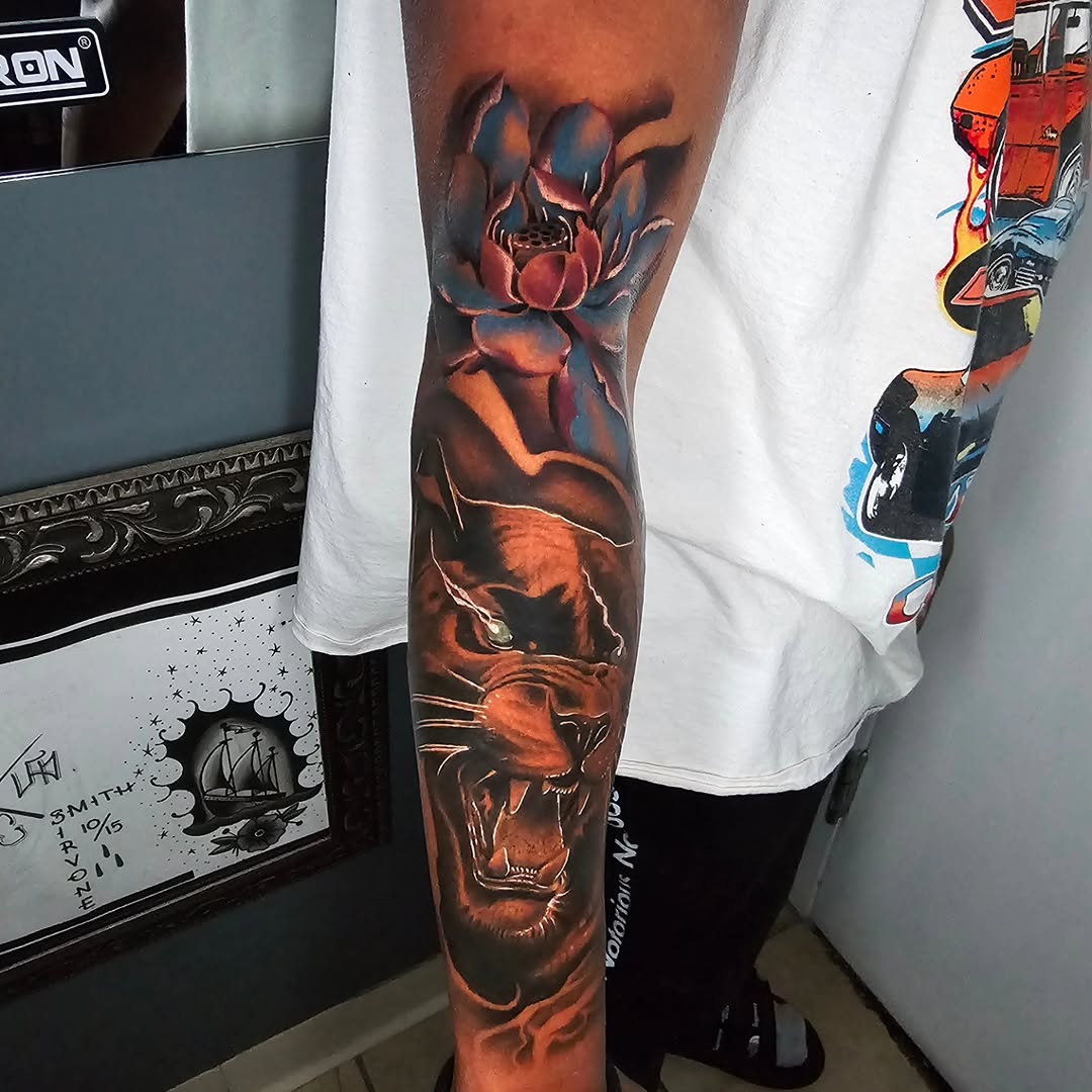 Tattoo by @ericbadantattoos โ realism, black_and_grey