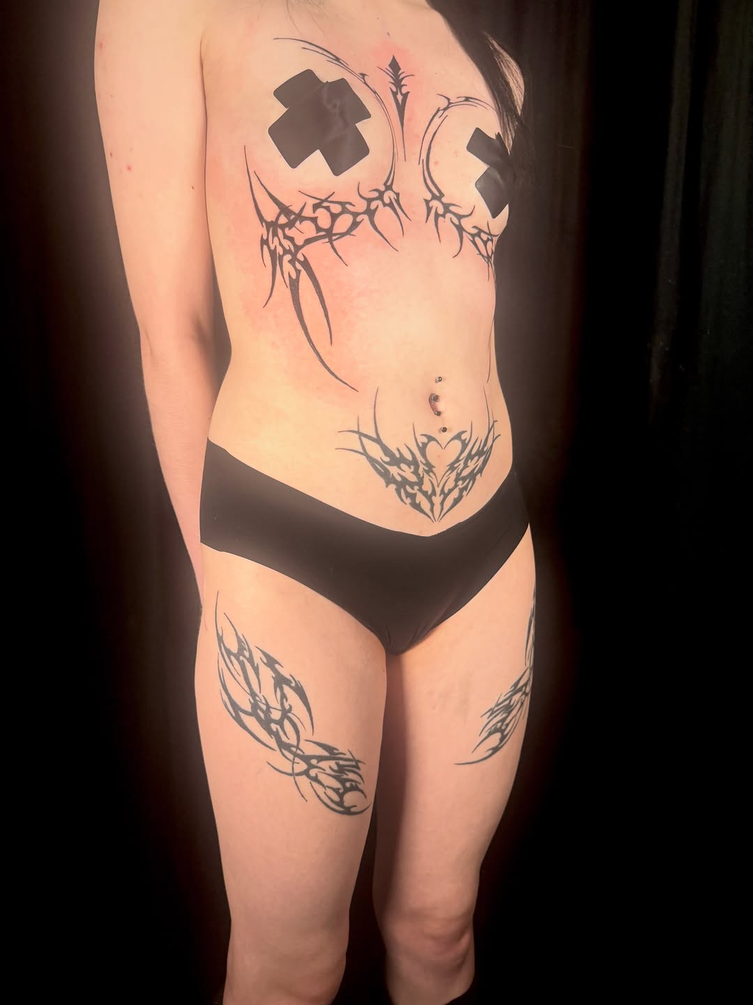 Tattoo by @splat_ter — tribal