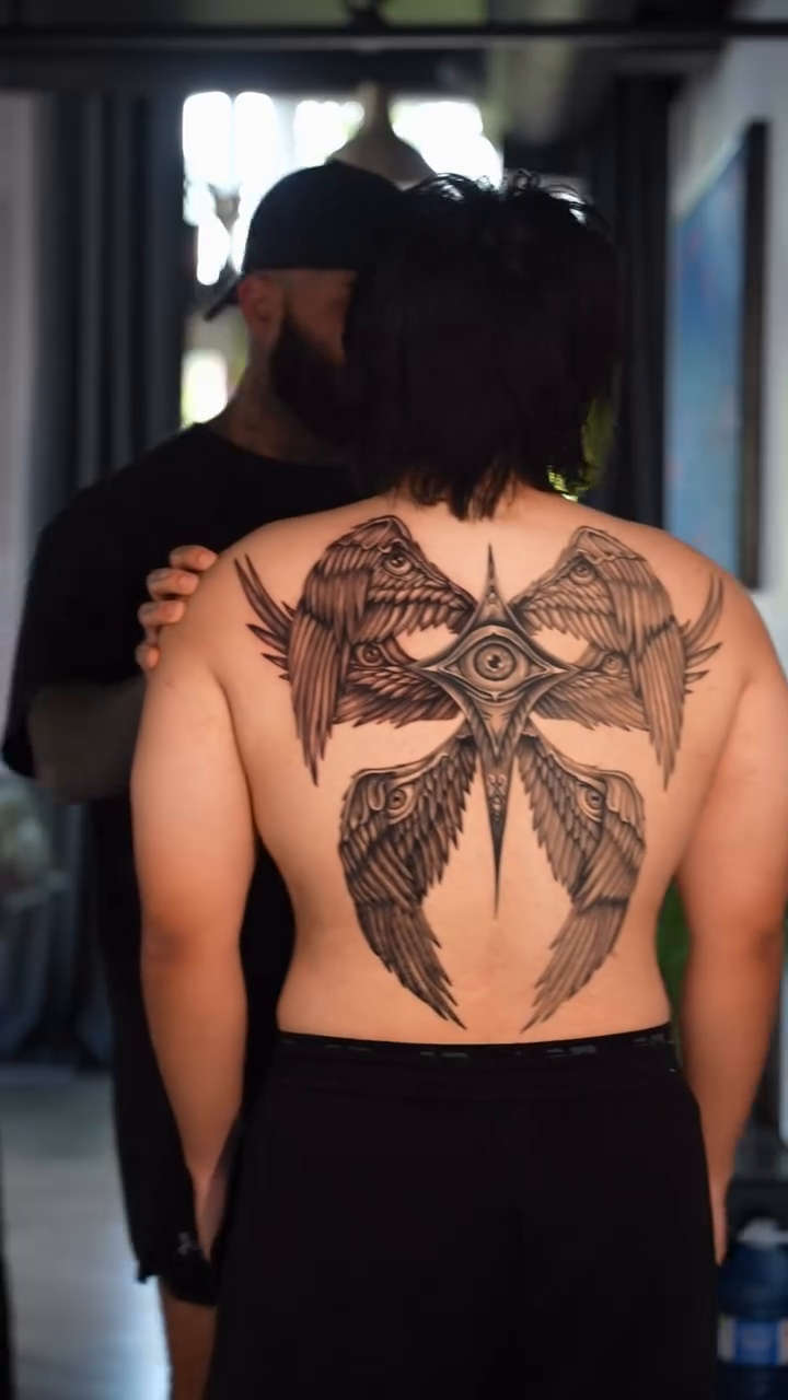 Tattoo by @badvibestattoos — black_and_grey, realism
