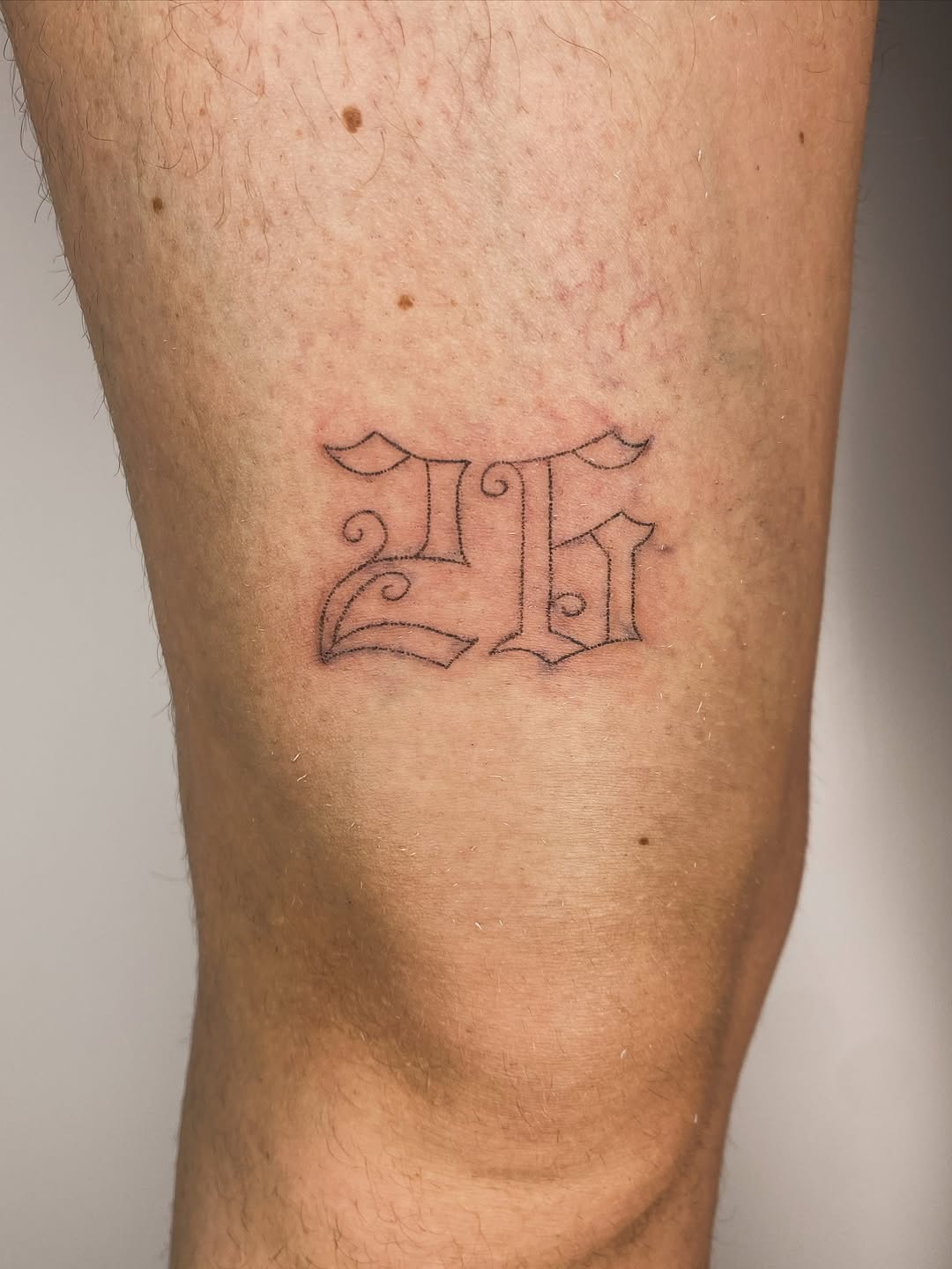 Tattoo by @pokyopokyo — lettering_script