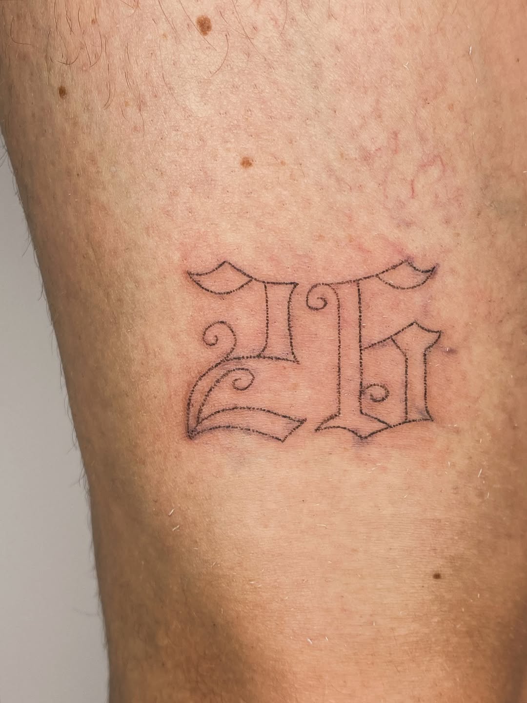 Tattoo by @pokyopokyo — lettering_script