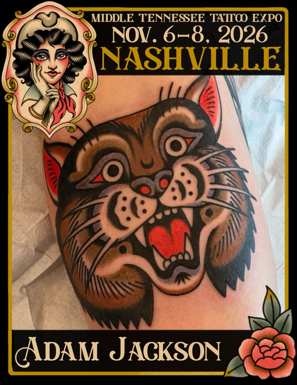 Tattoo by @adamjacksontattoos — american_traditional