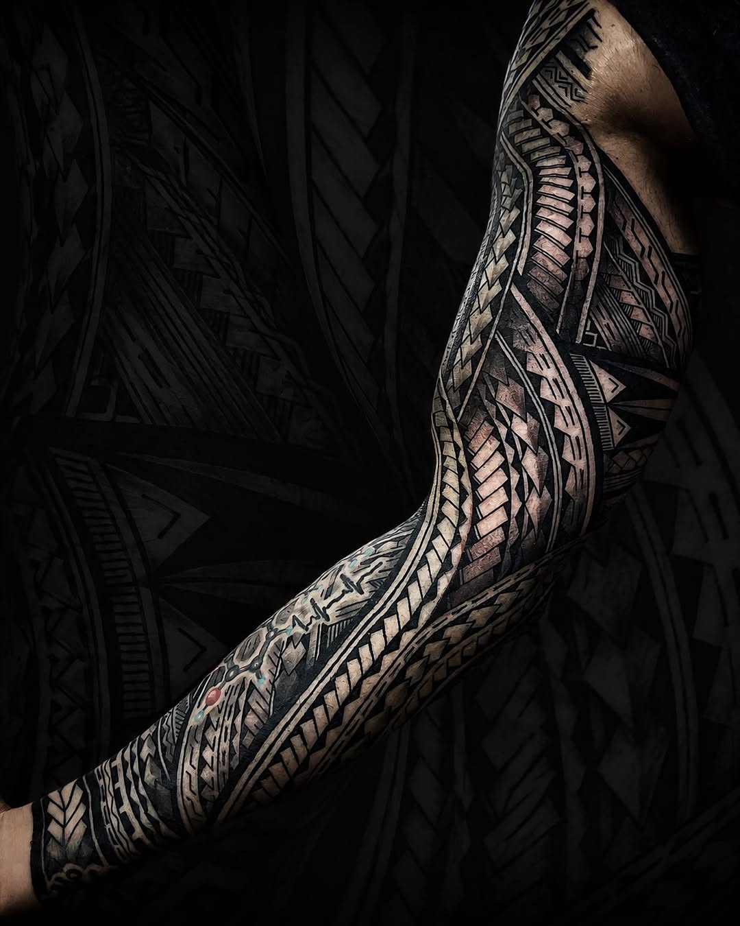 Tattoo by @julianotattoo β tribal, blackwork