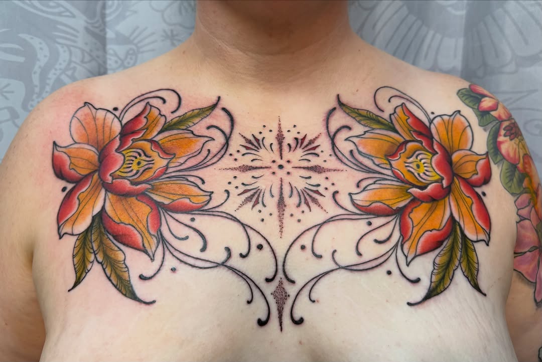 Tattoo by @bodyartbyali β neo_traditional, ornamental