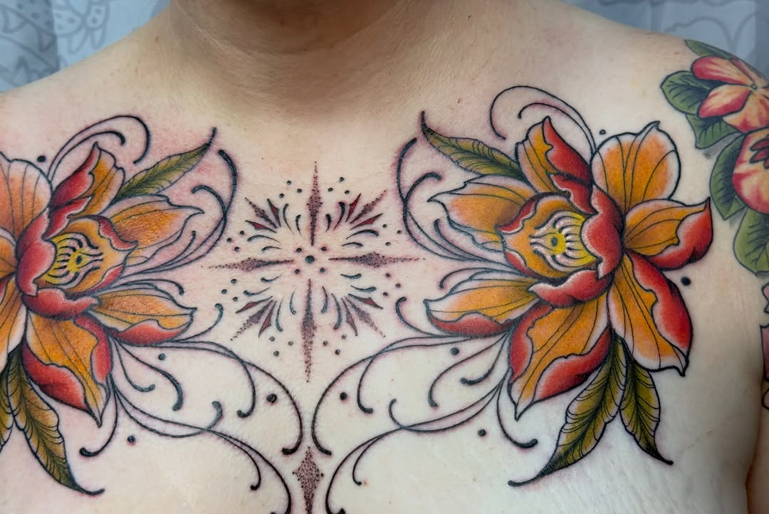 Tattoo by @bodyartbyali β neo_traditional, ornamental
