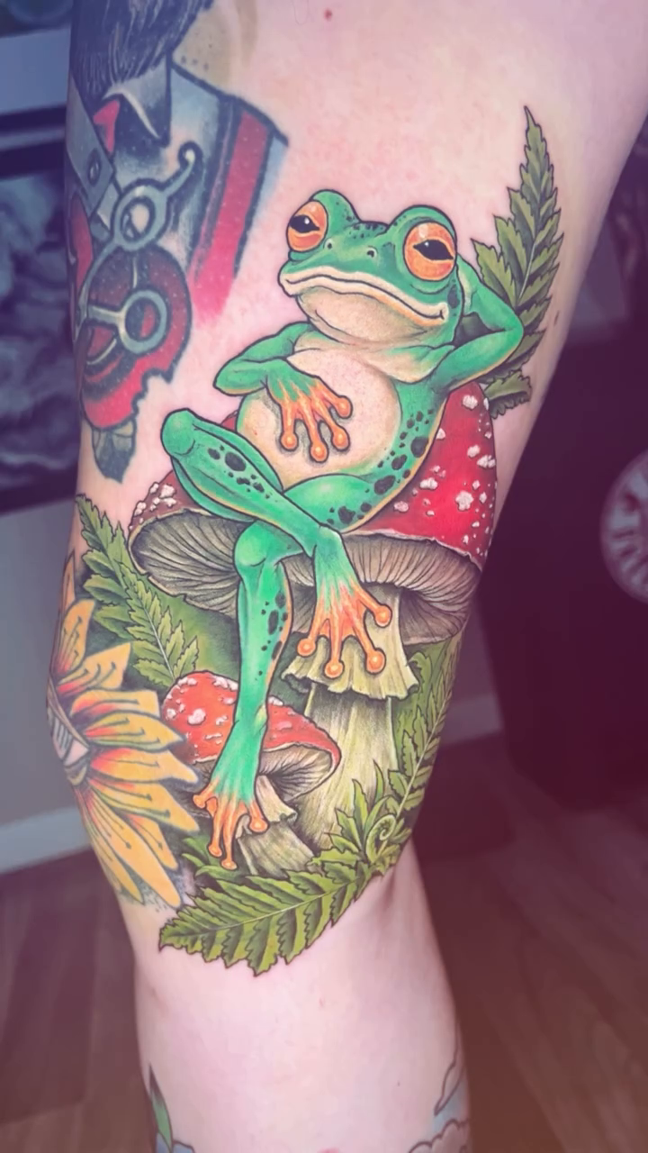 Tattoo by @artisticalyinked — realism, neo_traditional