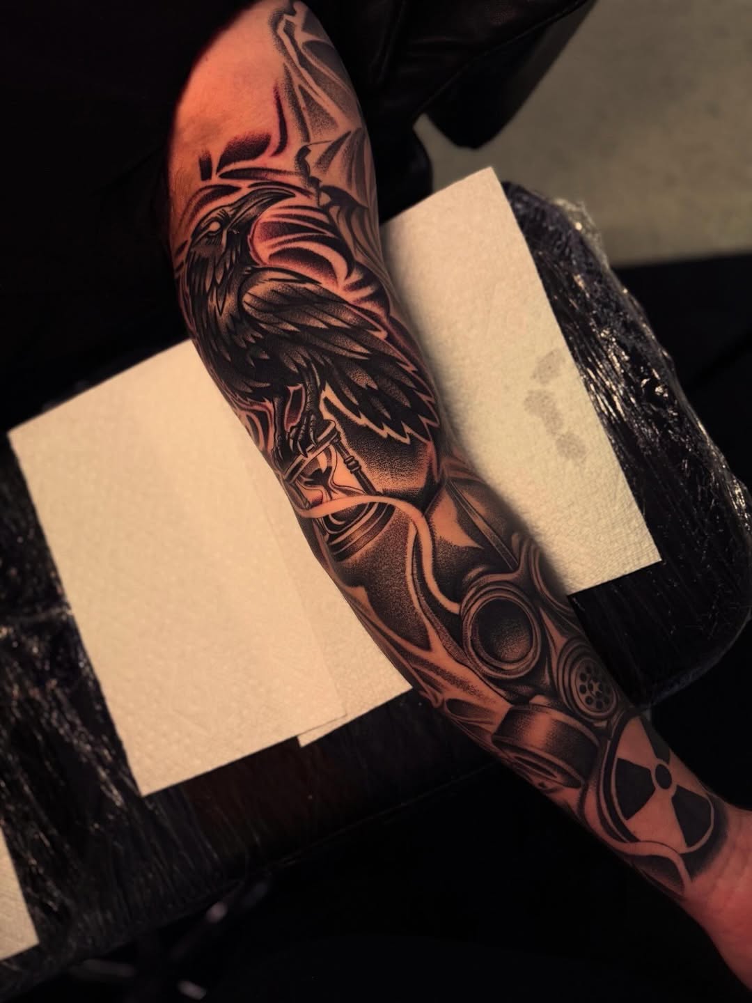 Tattoo by @dallasdiorio — black_and_grey, realism