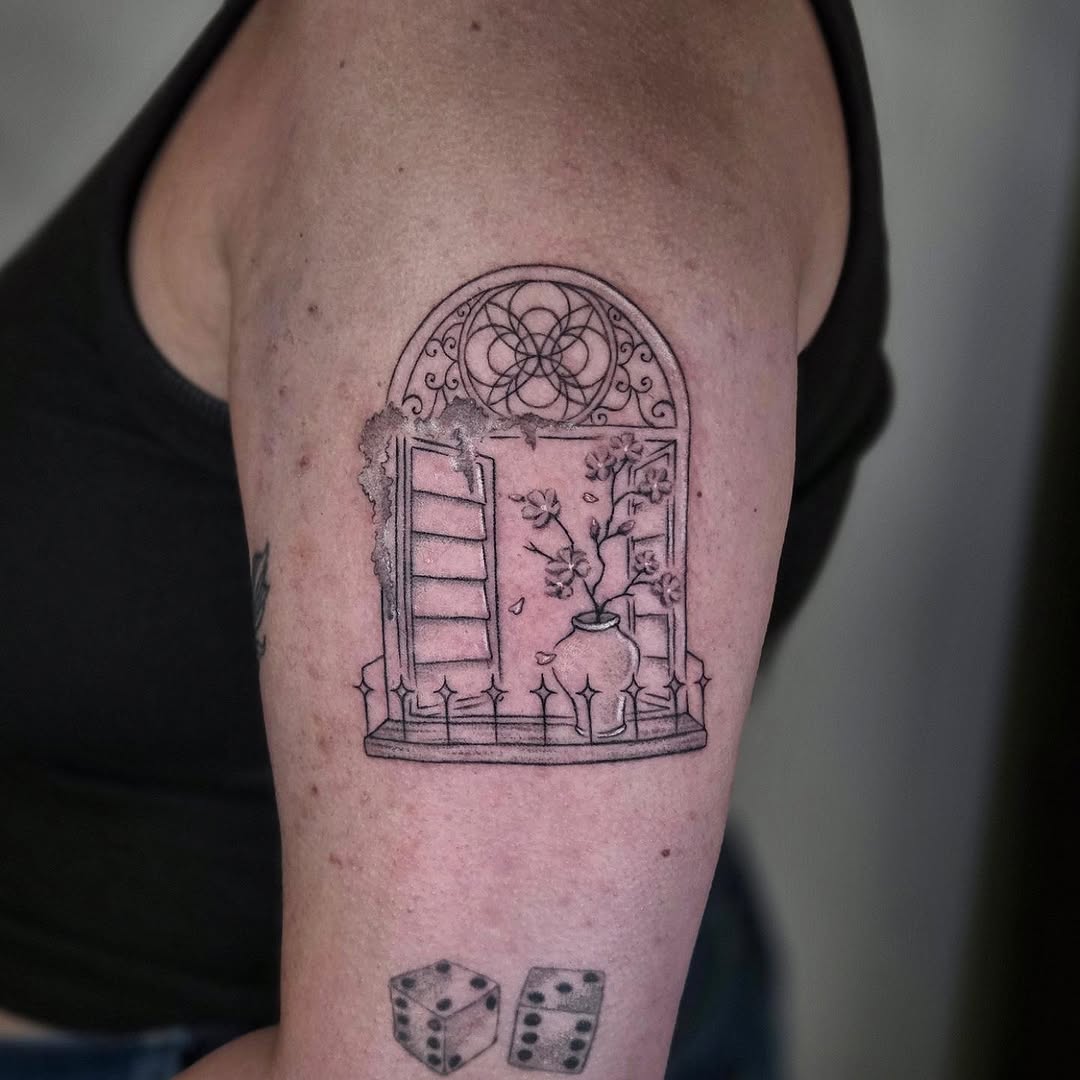 Tattoo by @janinks β fine_line, illustrative