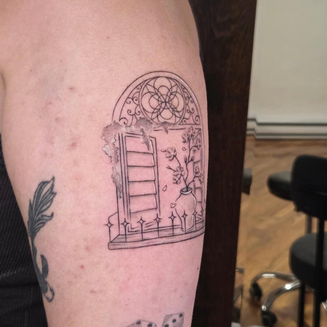 Tattoo by @janinks β fine_line, illustrative