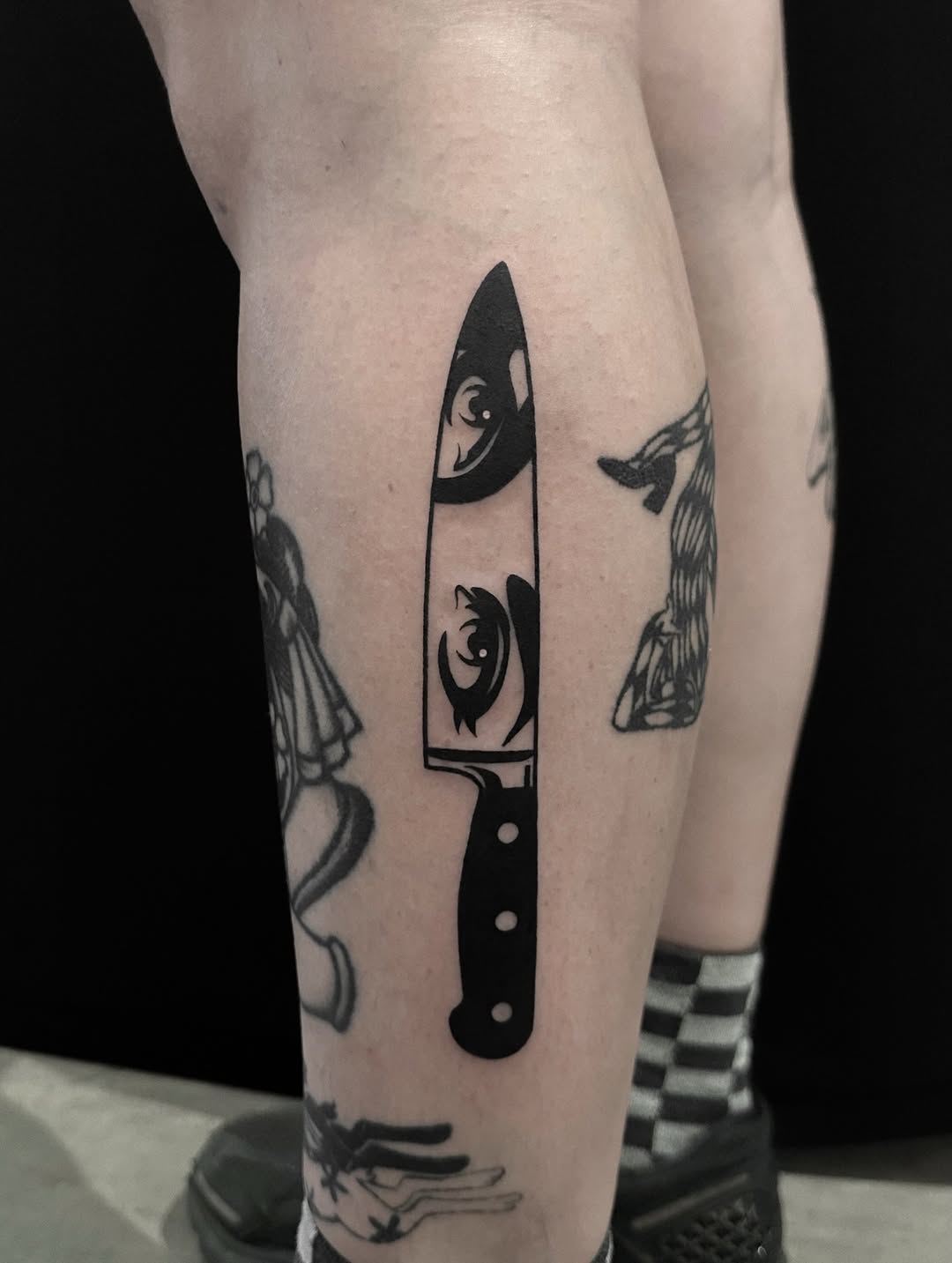 Tattoo by @beirxtt — blackwork