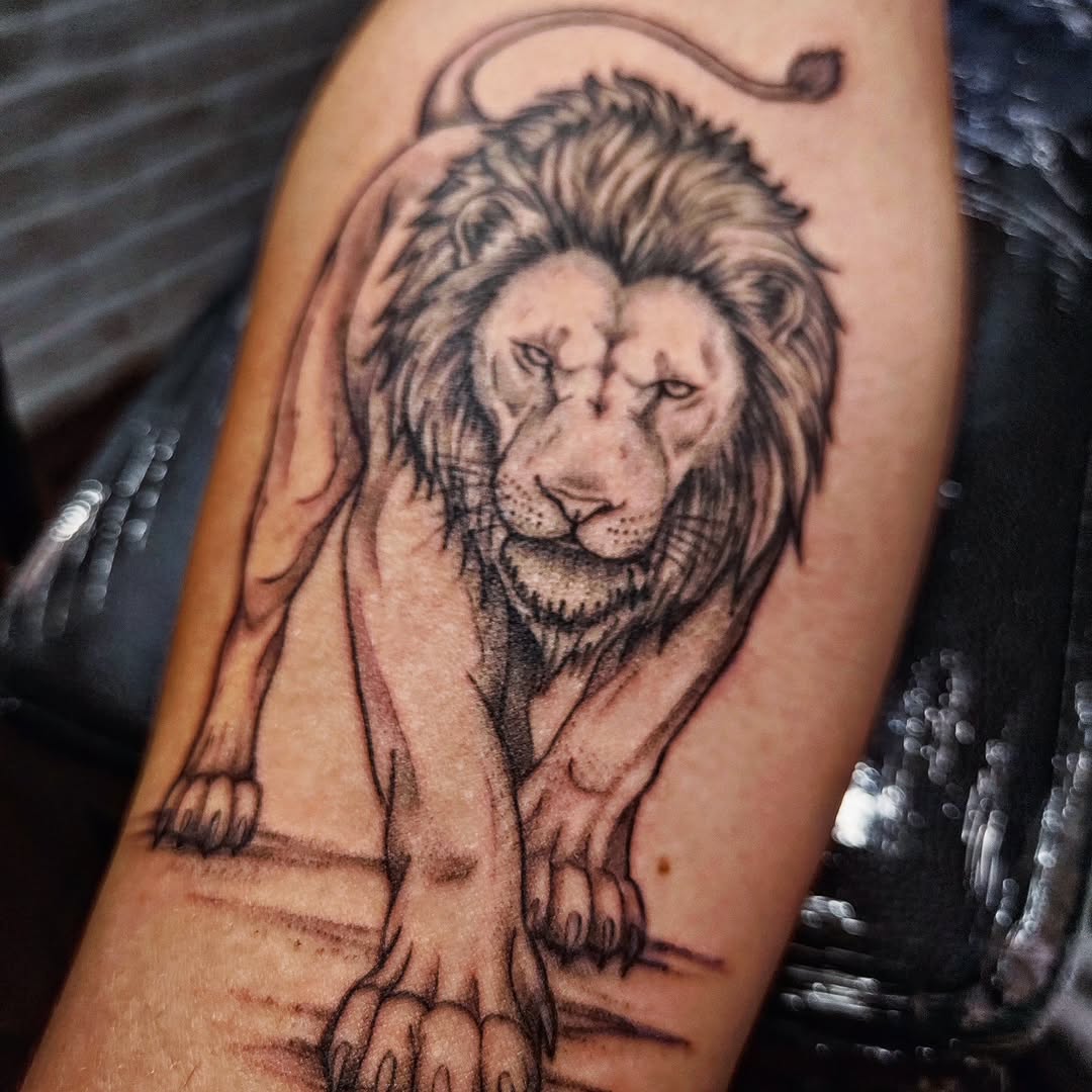 Tattoo by @tintafinart — realism, black_and_grey