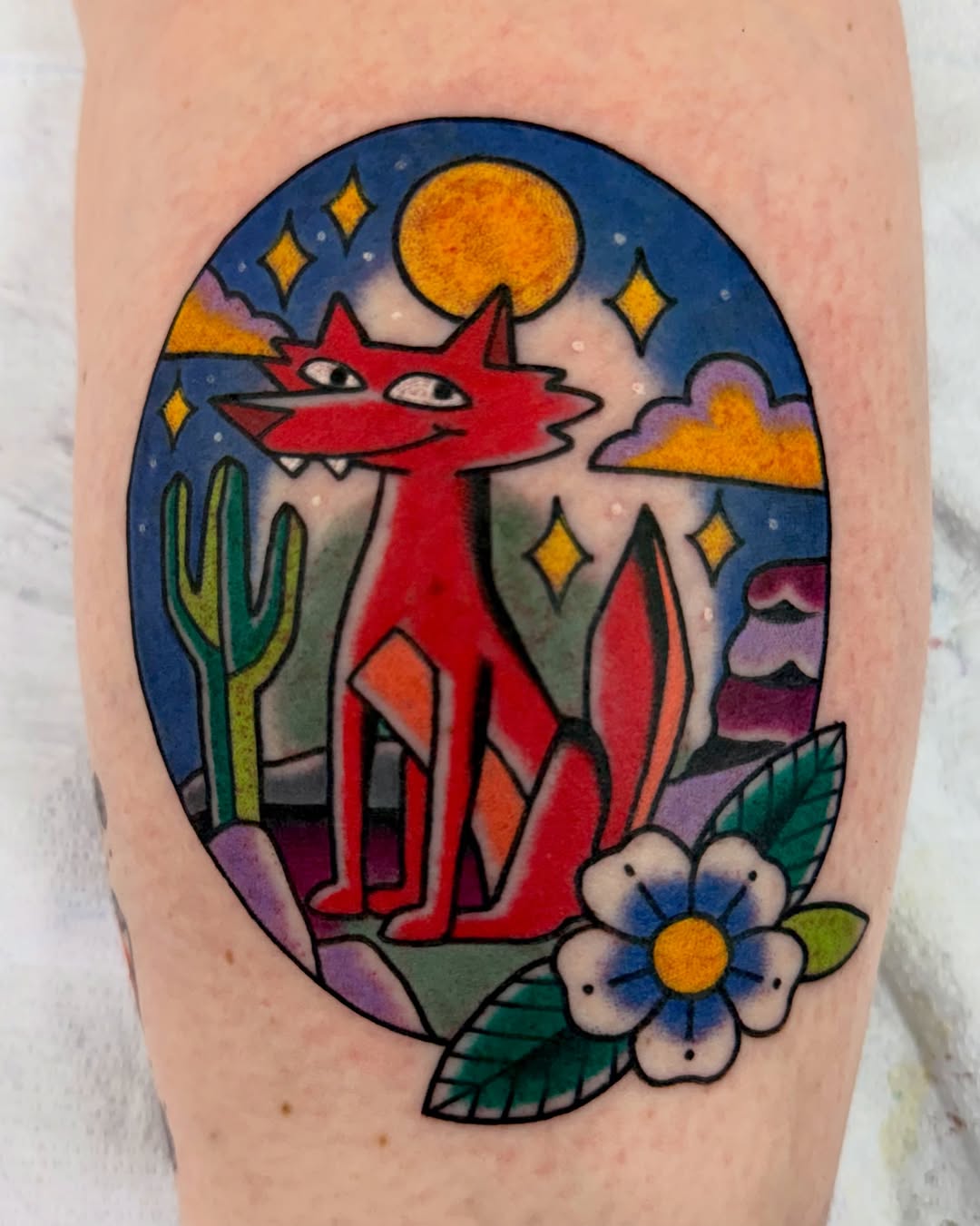 Tattoo by @verylame β new_school