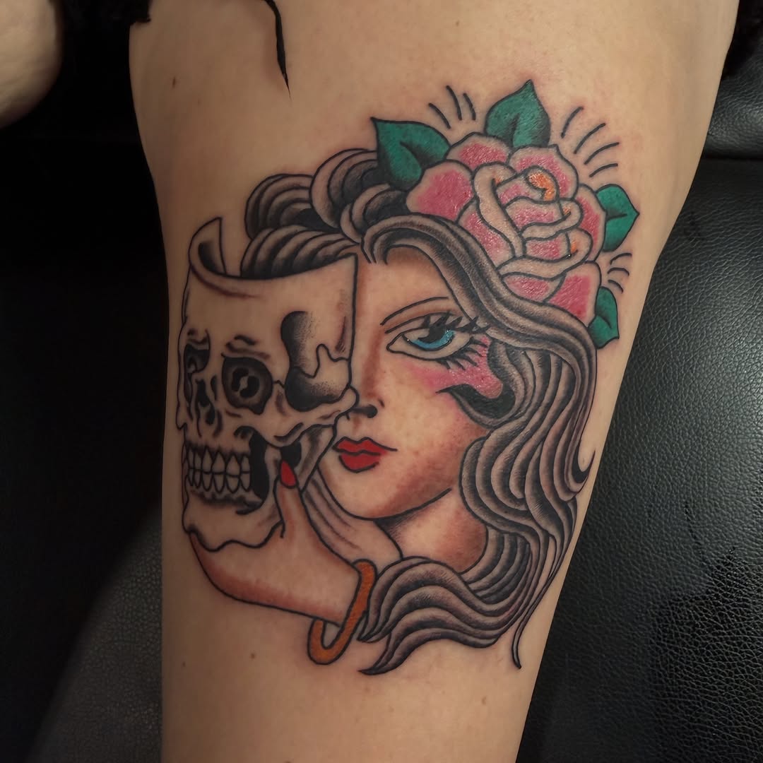 Tattoo by @sethgurdtattoo — neo_traditional, black_and_grey