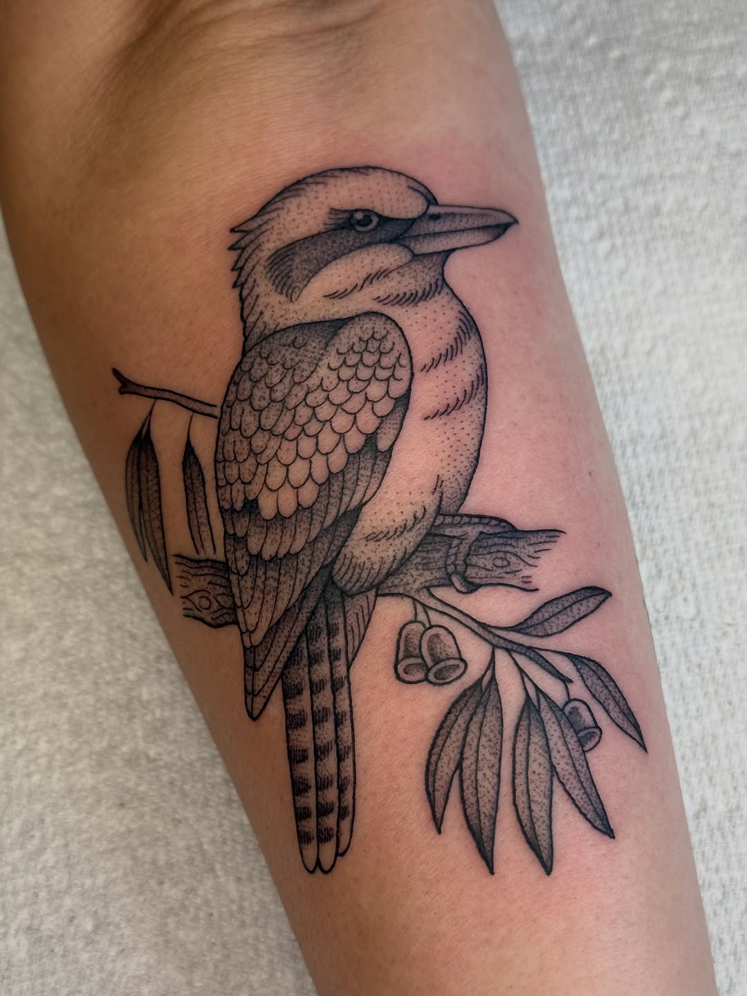 Tattoo by @clem.needlemark — black_and_grey, realism