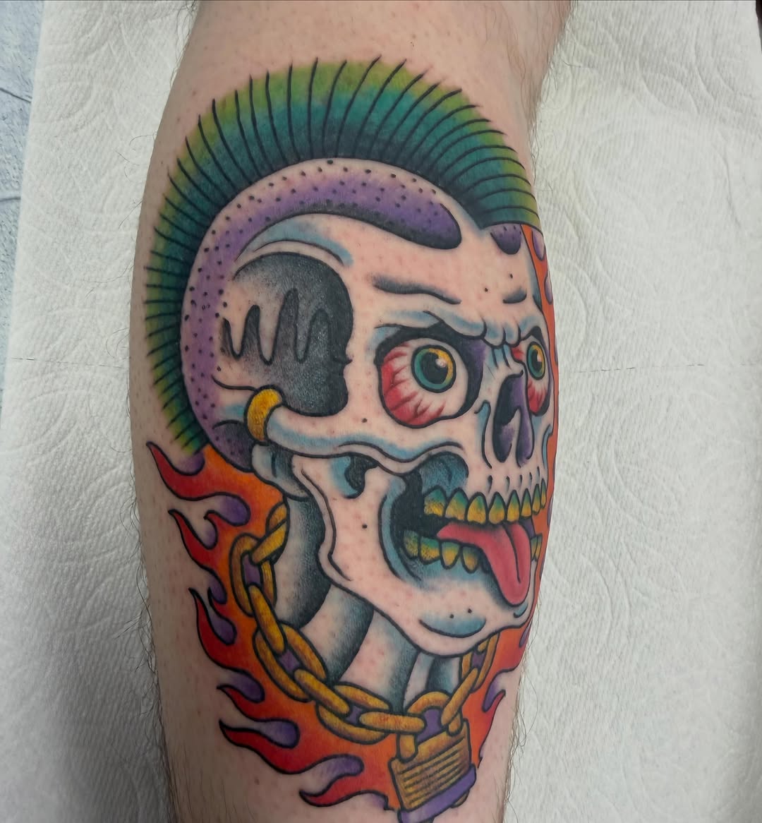 Tattoo by @noryanbaker — american_traditional, neo_traditional
