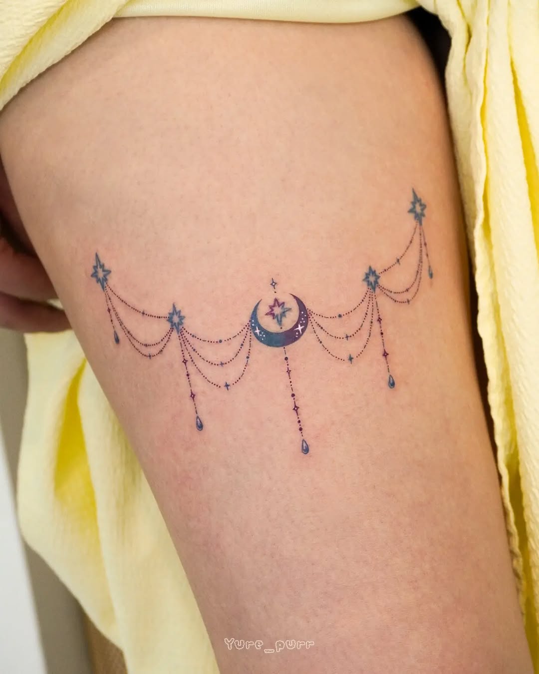 Tattoo by @yure_purr — fine_line, ornamental