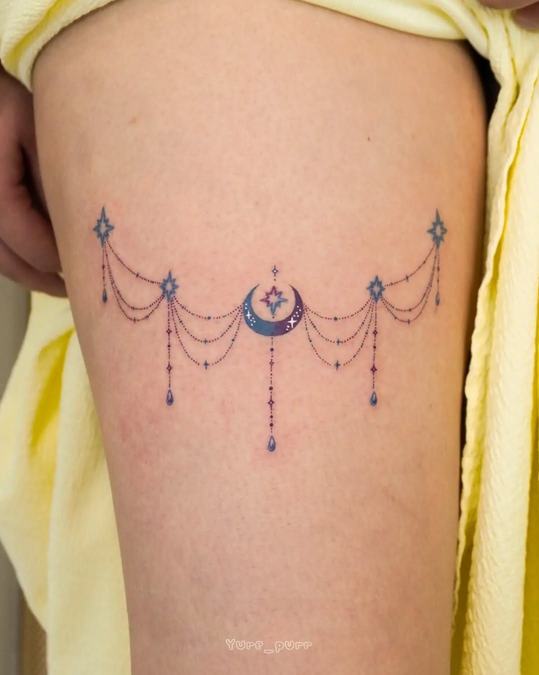 Tattoo by @yure_purr — fine_line, ornamental