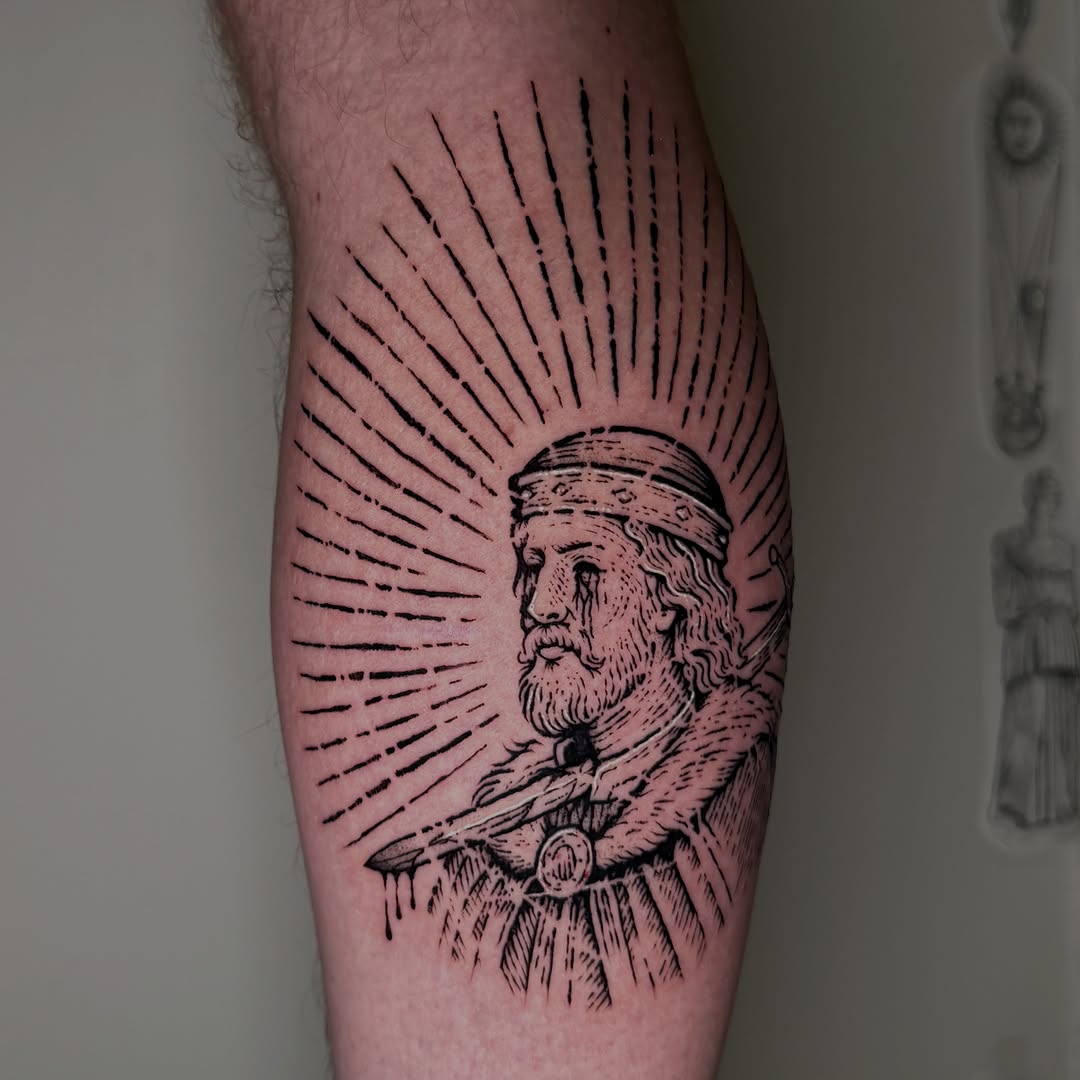 Tattoo by @goh.tattoo β illustrative, black_and_grey