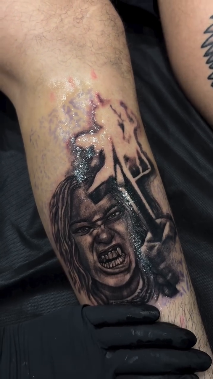 Tattoo by @moonee.ink — realism, dark_realism