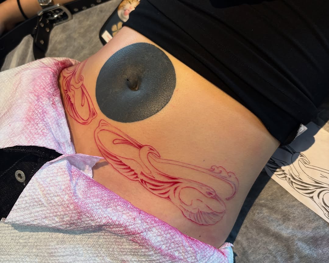 Tattoo by @erinhasagun โ blackwork, ornamental
