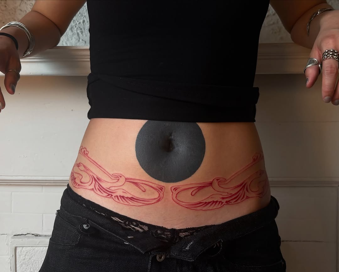 Tattoo by @erinhasagun โ blackwork, ornamental