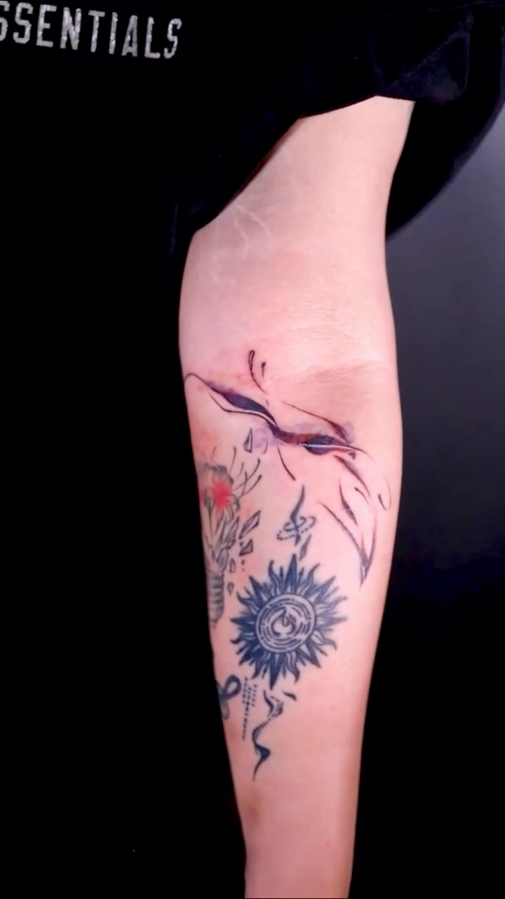 Tattoo by @less_salt_tatt — fine_line, illustrative
