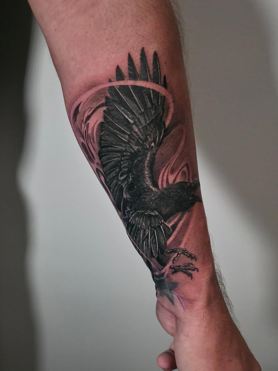 Tattoo by @vens.tattoo โ realism, black_and_grey