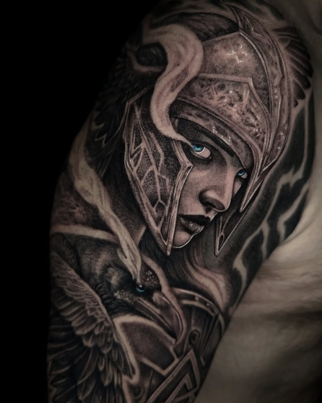Tattoo by @the_alkomist — realism, black_and_grey
