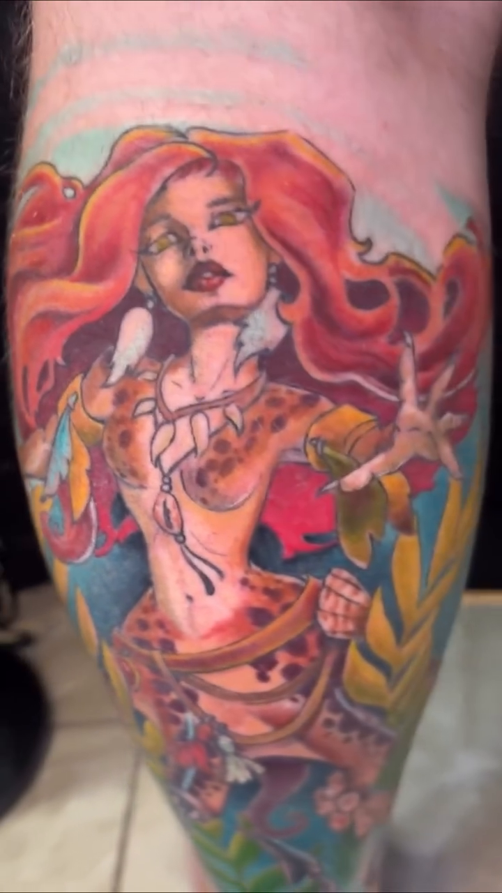 Tattoo by @siekay โ neo_traditional, realism